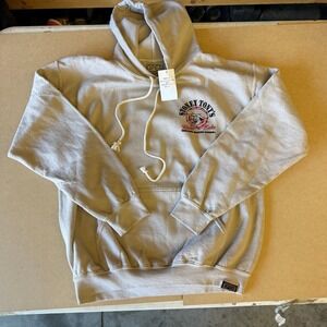 OPEN 925 Stoney Tony's Hoodie Pullover Graphic‎ Sand Beige Medium